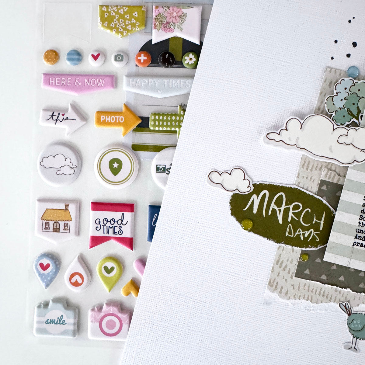 Scrapbooking Kit Subscription - Choose Your Add On - 1 month