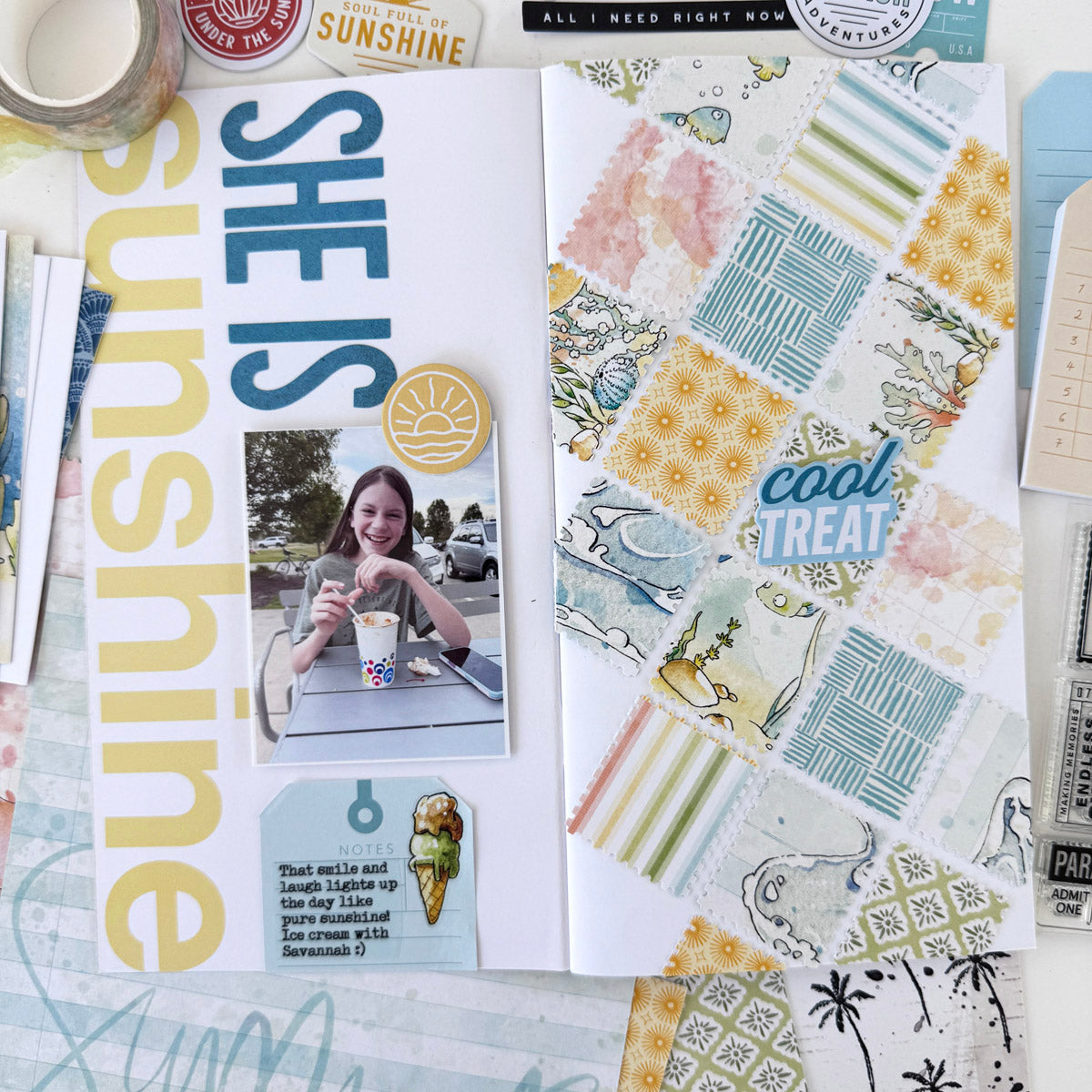 Scrapbooking Kit Subscription - Choose Your Add On - 1 month