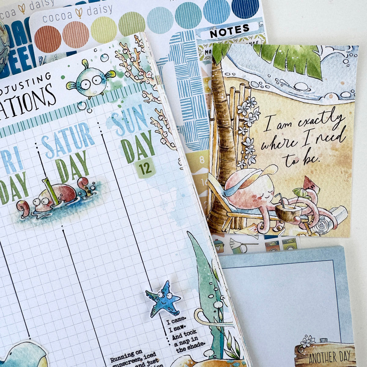 Coconut Cove Planner Kit - NO INSERTS - July 2026