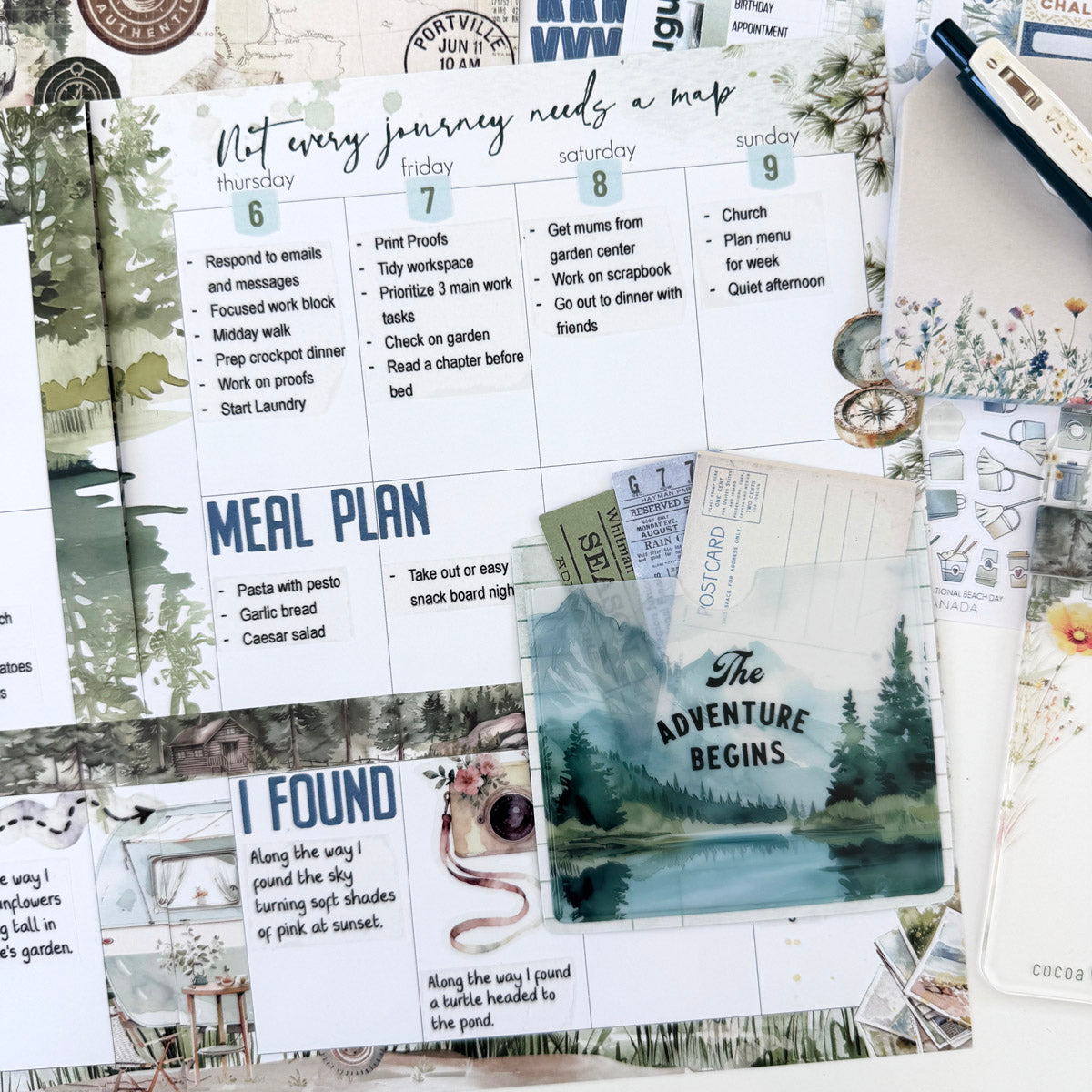 Planner Kit Subscription - Choose your insert or notebook - 1 month