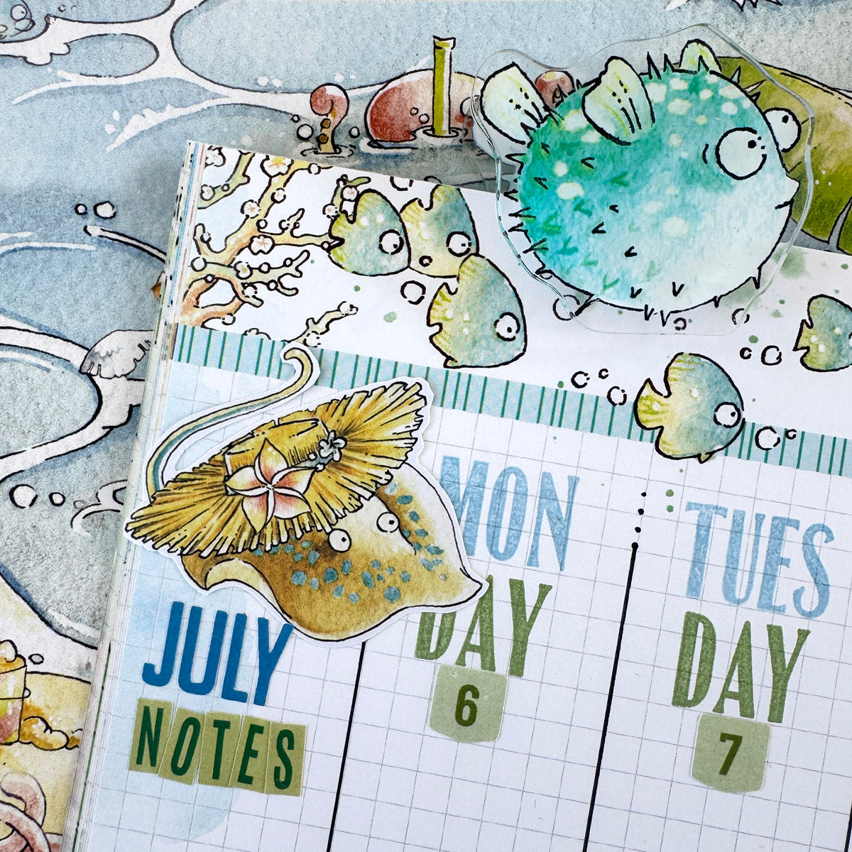 Coconut Cove Planner Kit - NO INSERTS - July 2026