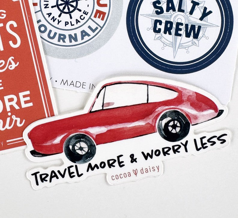 Limited Edition 2026 Travel Kit Car Vinyl Sticker - June 2026
