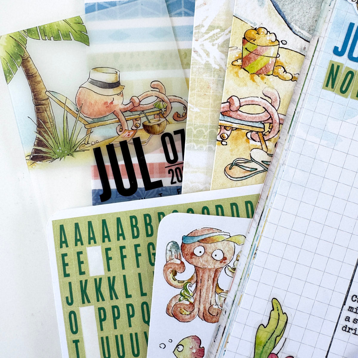 Coconut Cove Planner Kit - NO INSERTS - July 2026