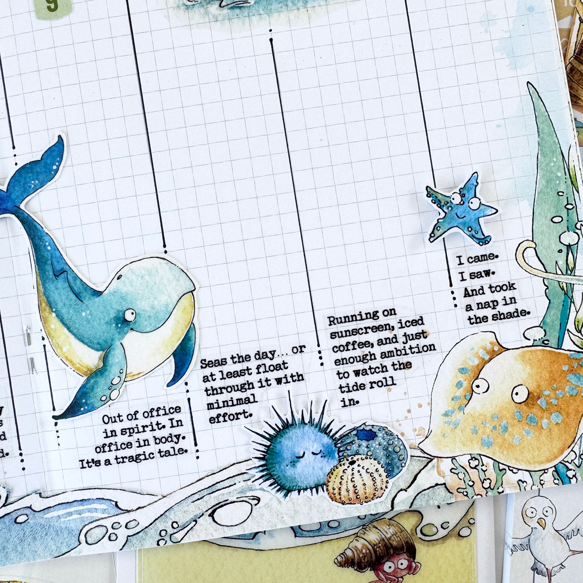 Coconut Cove Planner Kit - NO INSERTS - July 2026