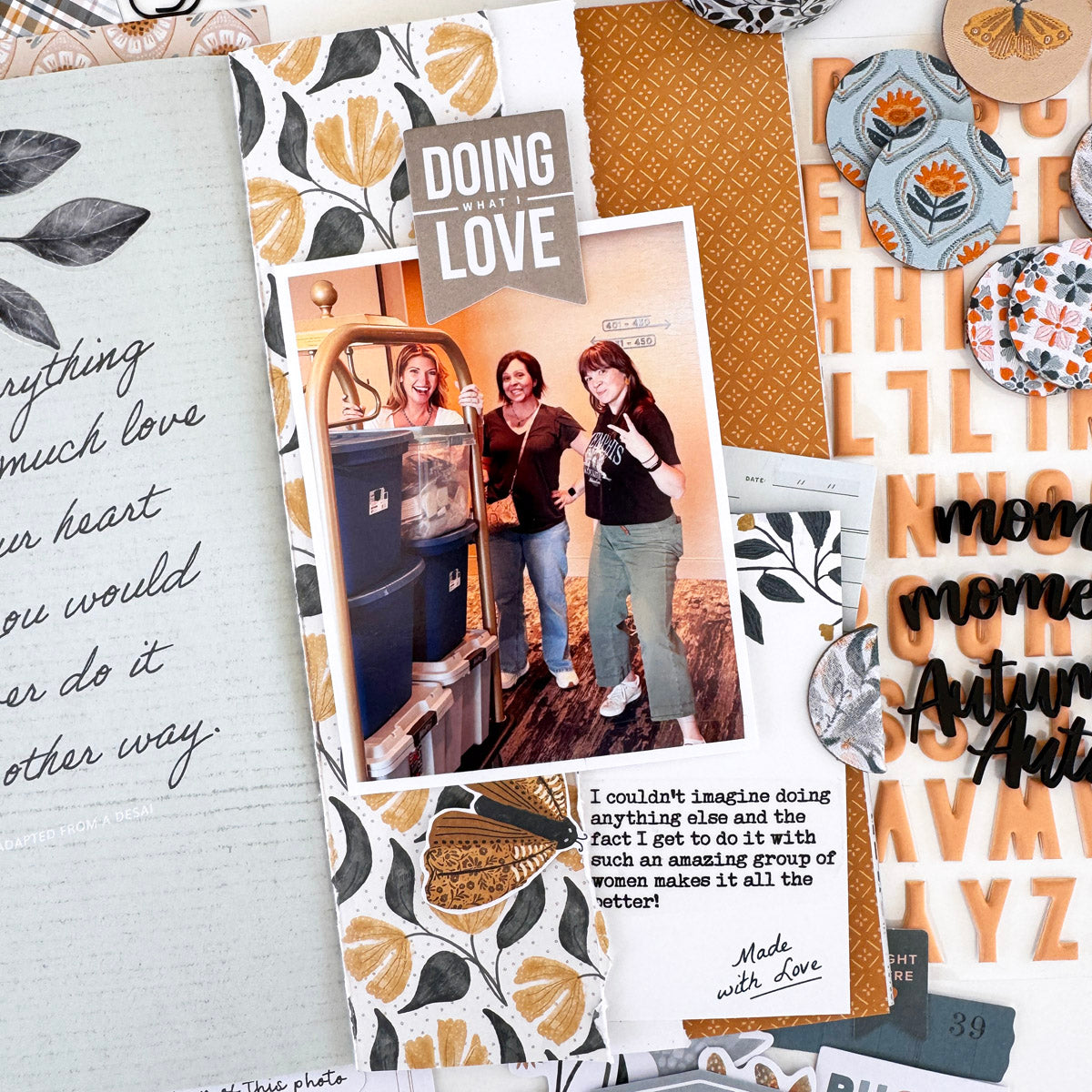 Scrapbooking Kit Subscription - Choose Your Add On - 1 month