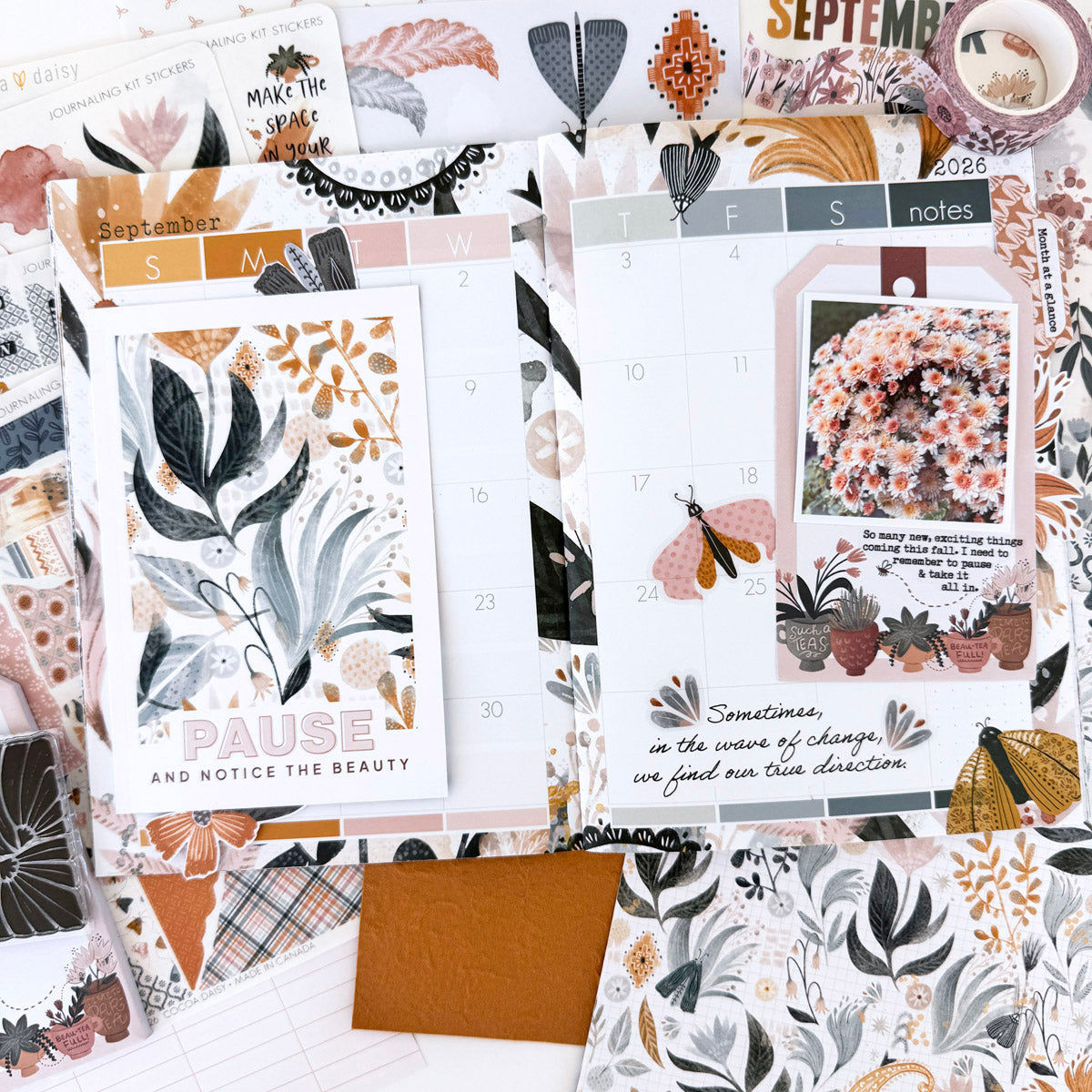 Insert or Notebook Only Subscription - Choose your size - 1 month