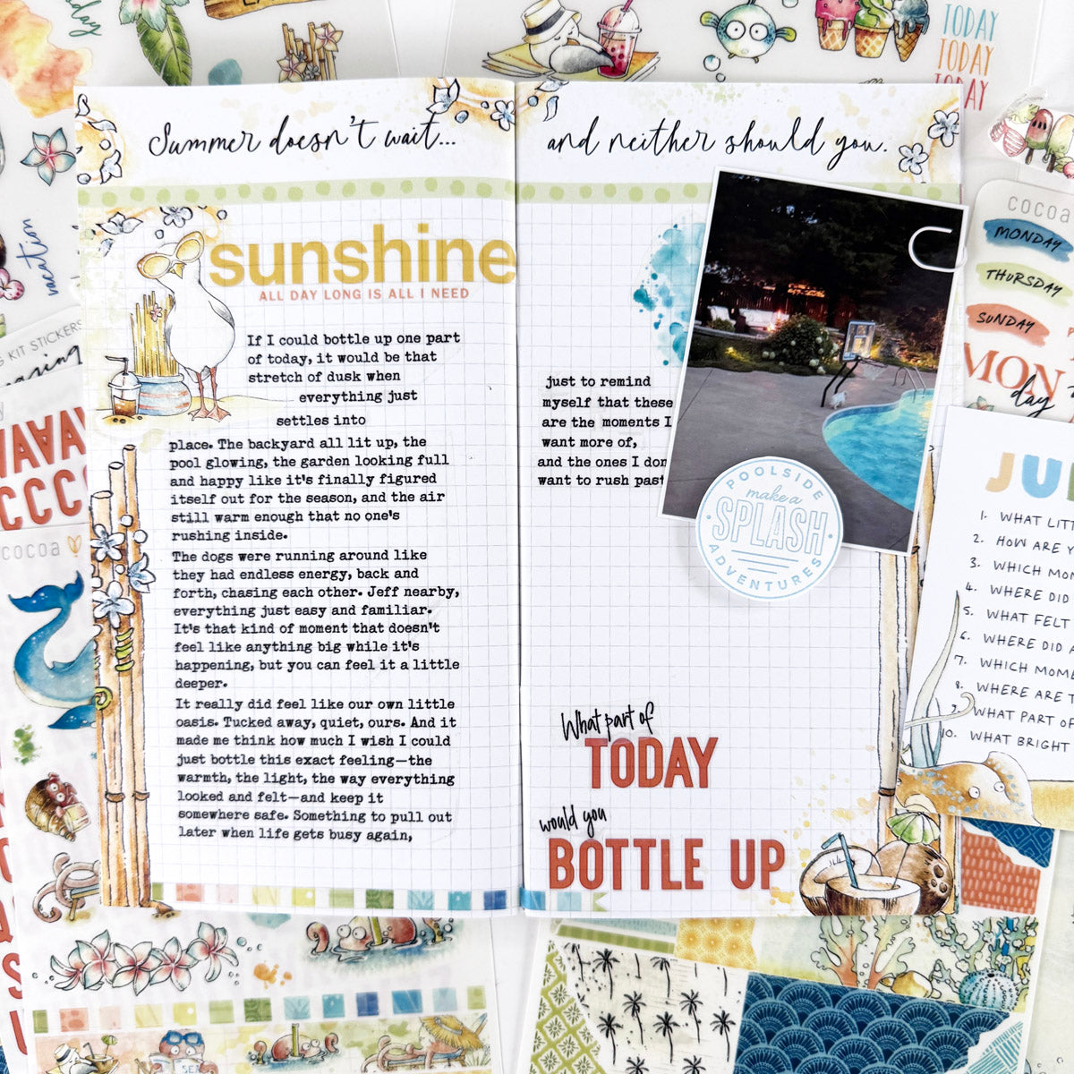 Insert or Notebook Only Subscription - Choose your size - 1 month
