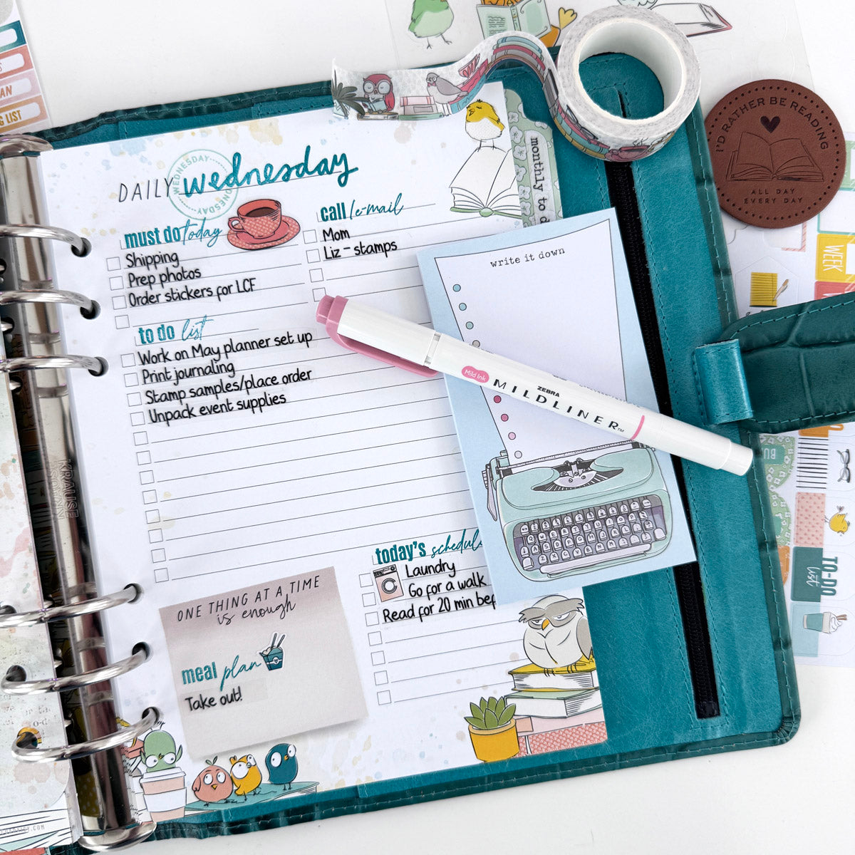 Planner Kit Subscription - Choose your insert or notebook - 1 month