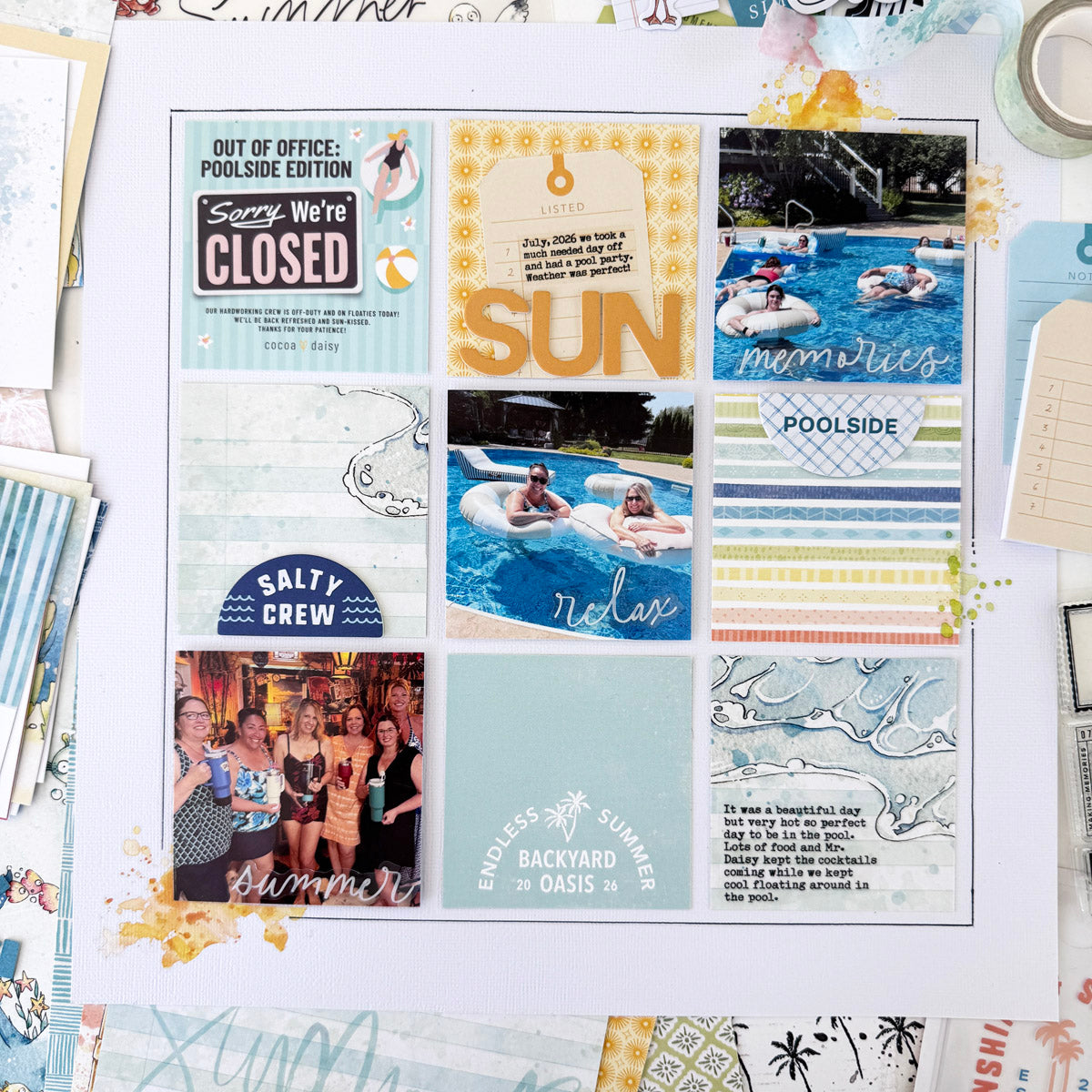 Scrapbooking Kit Subscription - Choose Your Add On - 1 month