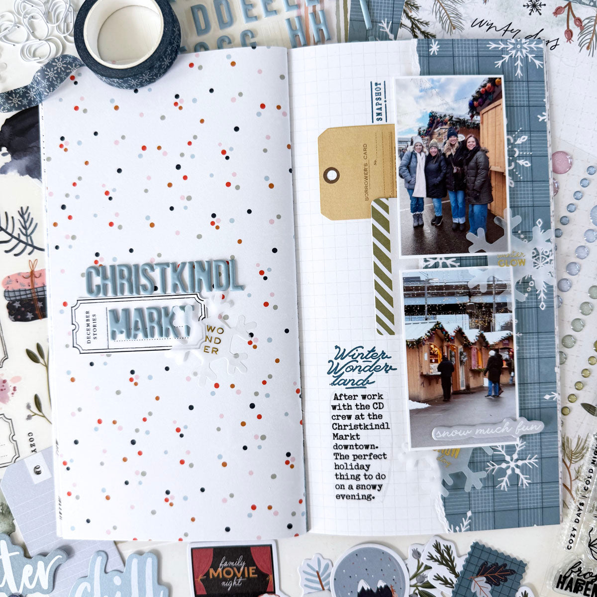 Scrapbooking Kit Subscription - Choose Your Add On - 1 month