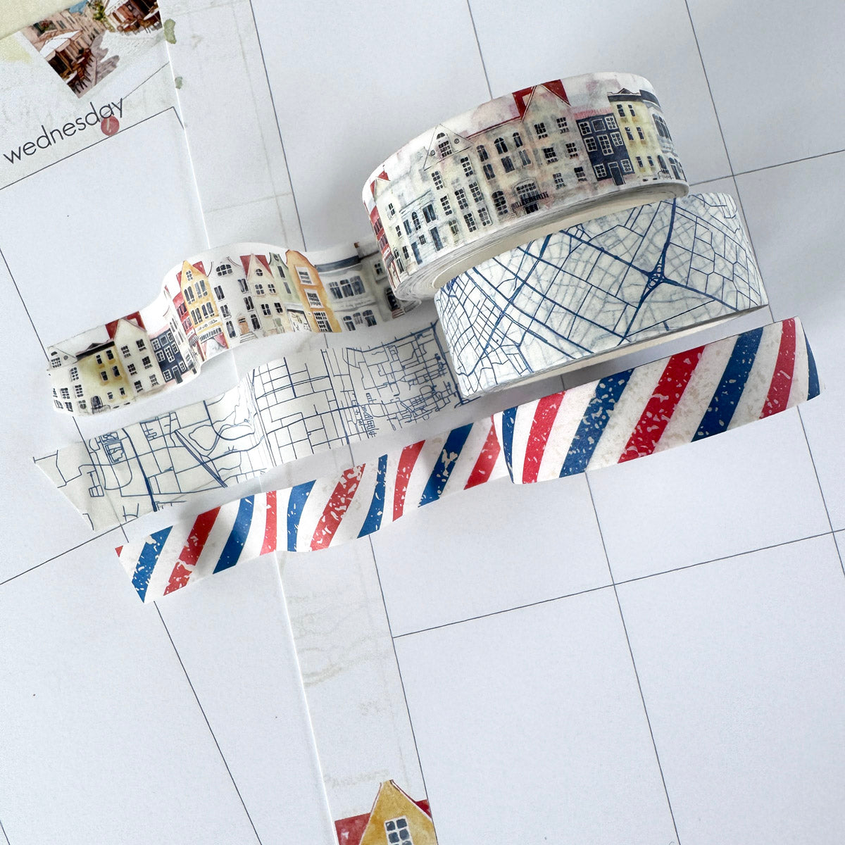 Summer Avenue Washi Trio - June 2026