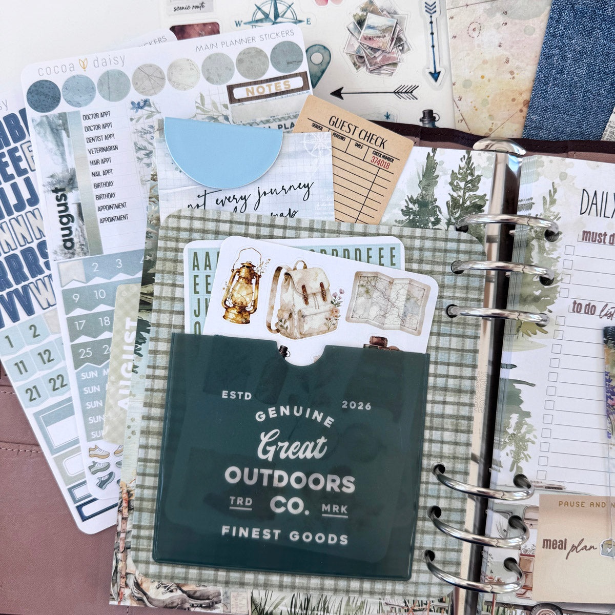 Planner Kit Subscription - Choose your insert or notebook - 1 month