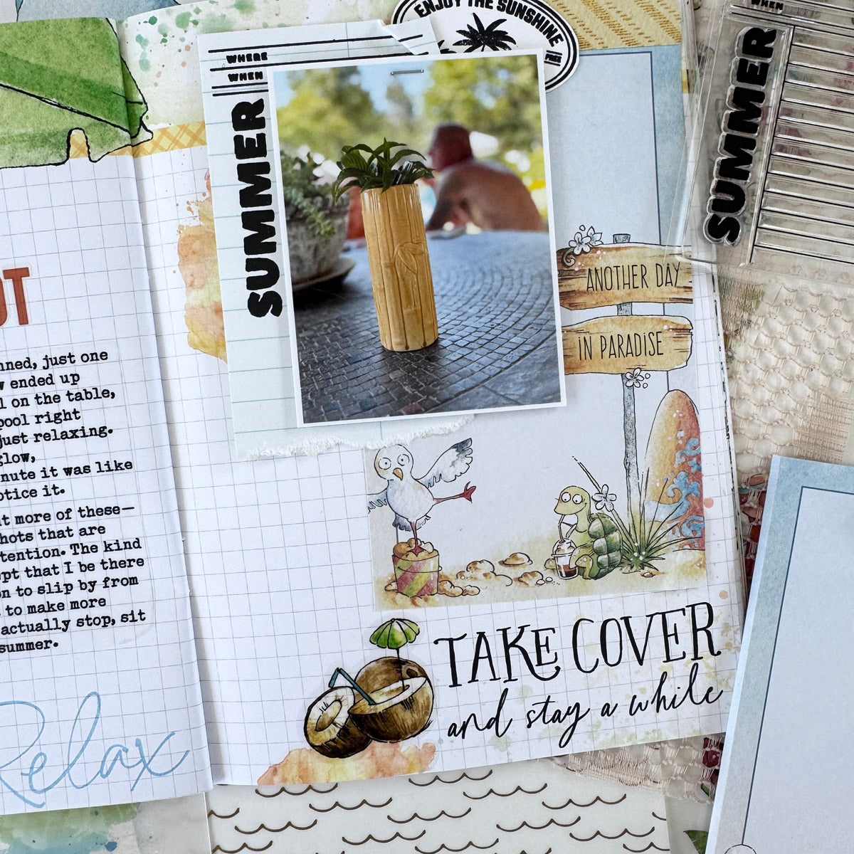 Coconut Cove Deluxe Journaling Kit- July 2026