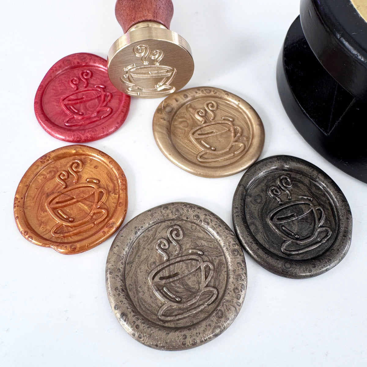 *Coffee Cup Stamp Seal