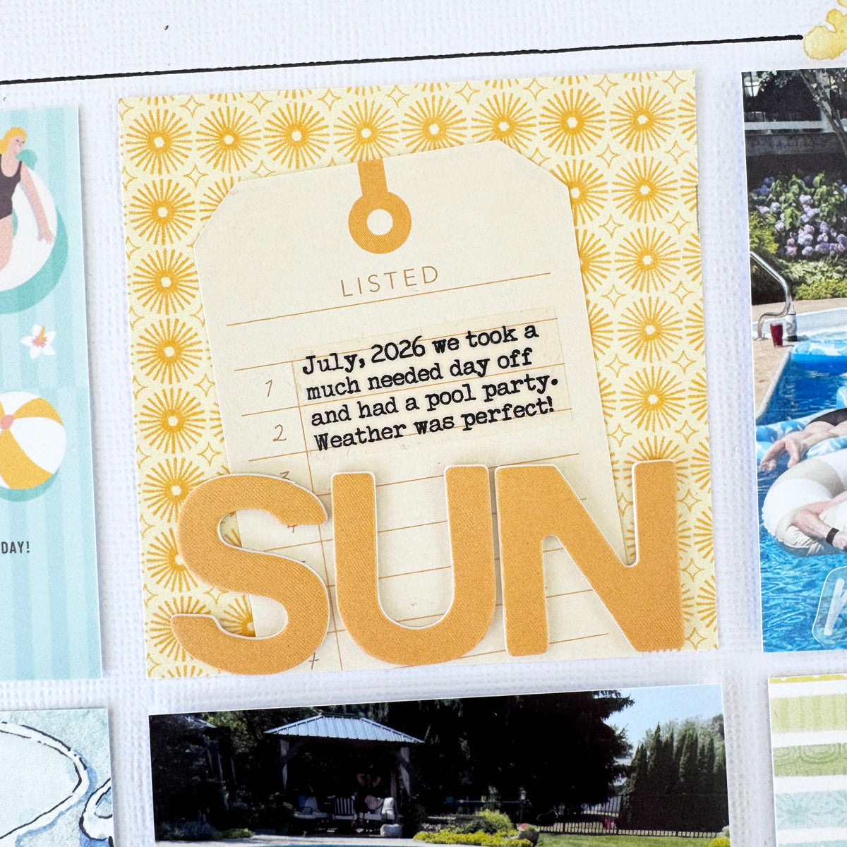 Scrapbooking Kit Subscription - Choose Your Add On - 1 month
