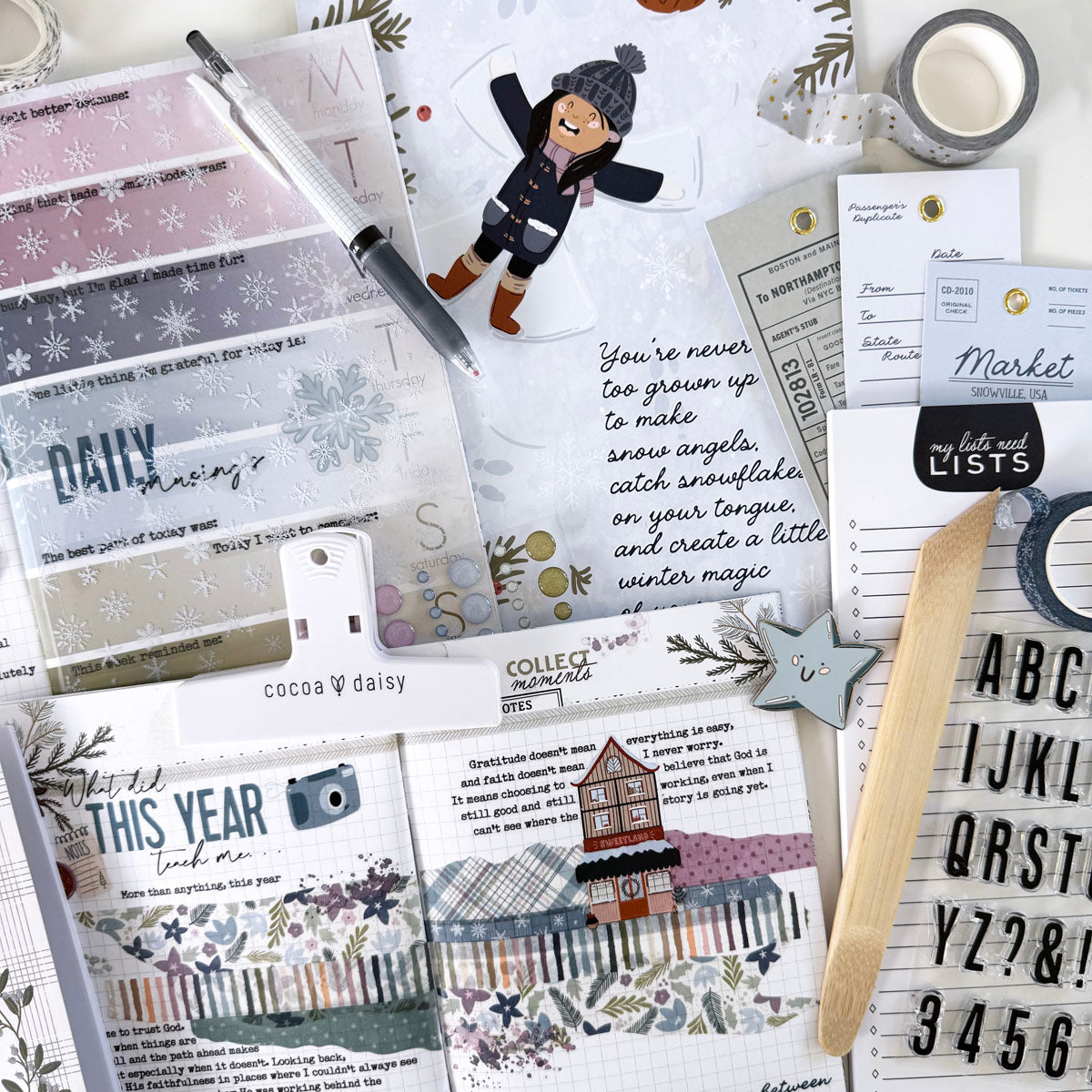 Fun with Highlighters and the Gather & Glow Planner Kit – Cocoa Daisy