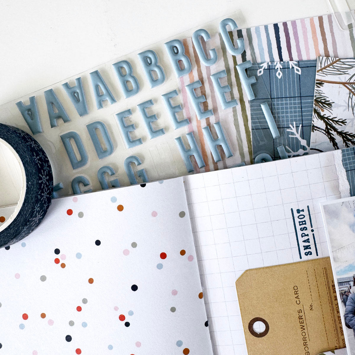 Scrapbooking Kit Subscription - Choose Your Add On - 1 month