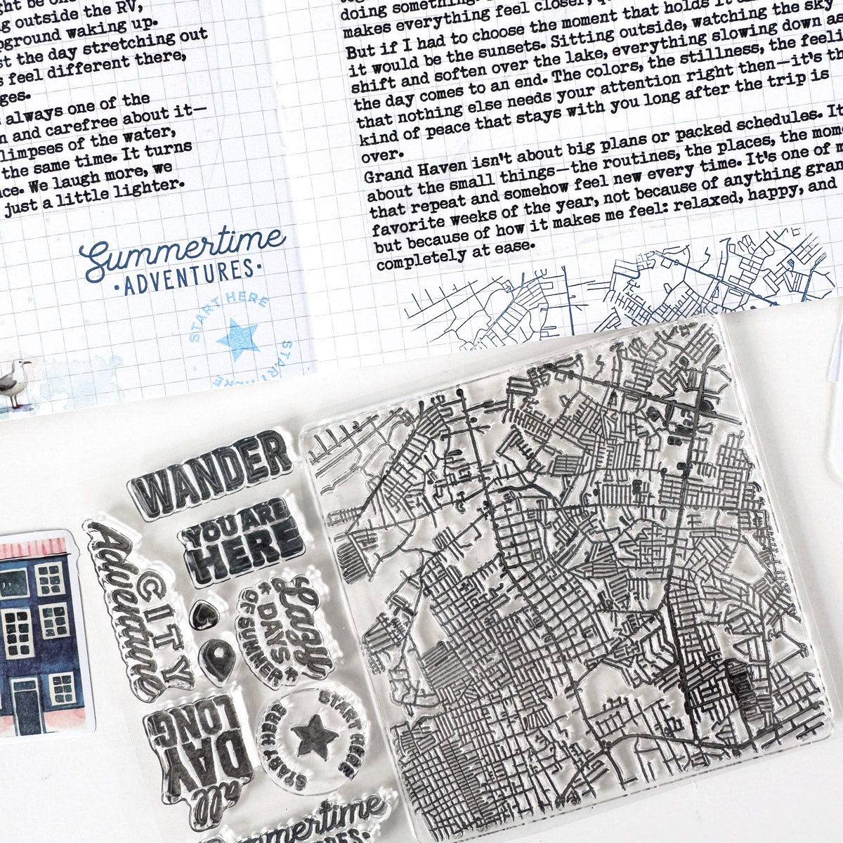 Summer Avenue "City Adventures" Stamp Set - June 2026