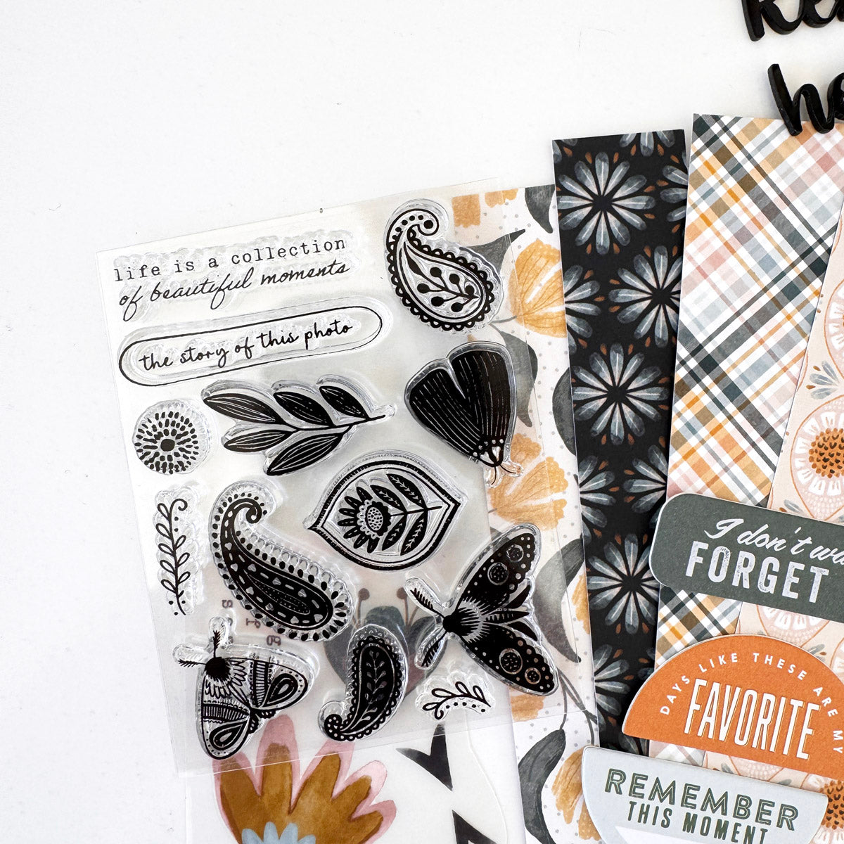 Scrapbooking Kit Subscription - Choose Your Add On - 1 month