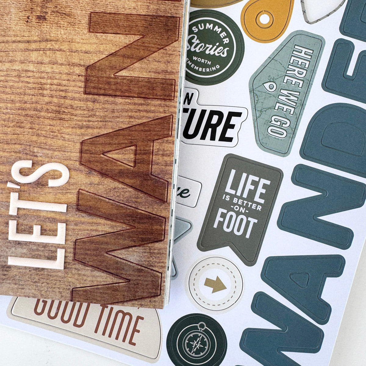 Scrapbooking Kit Subscription - Choose Your Add On - 1 month