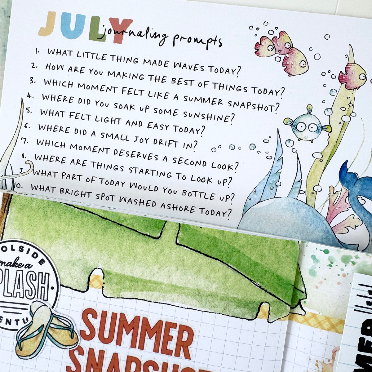 Coconut Cove Deluxe Journaling Kit- July 2026