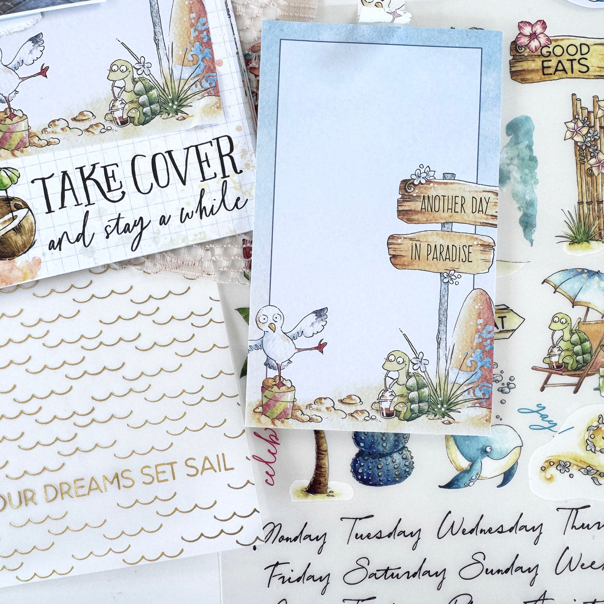 Coconut Cove Deluxe Journaling Kit- July 2026