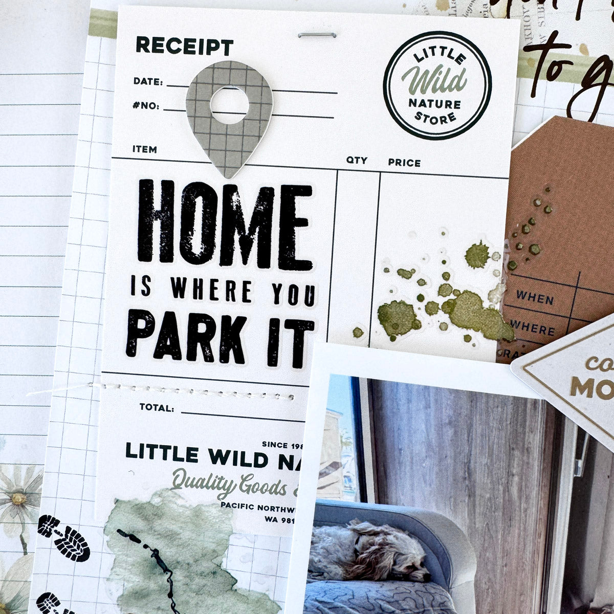 Scrapbooking Kit Subscription - Choose Your Add On - 1 month