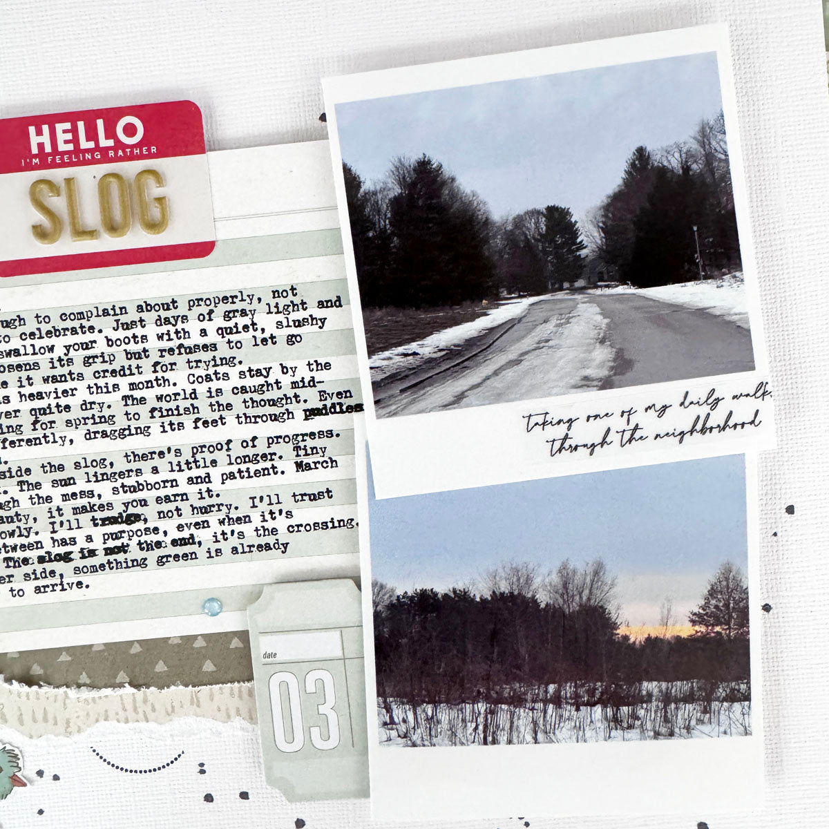 Scrapbooking Kit Subscription - Choose Your Add On - 1 month