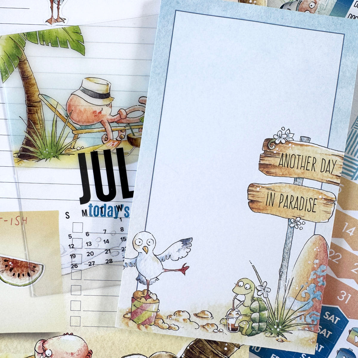 Coconut Cove Planner Kit - NO INSERTS - July 2026