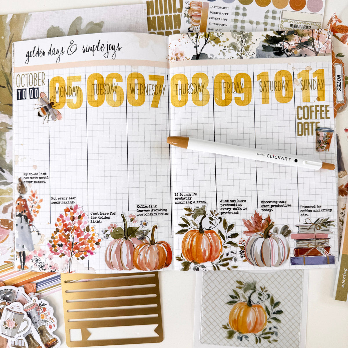 Insert or Notebook Only Subscription - Choose your size - 1 month