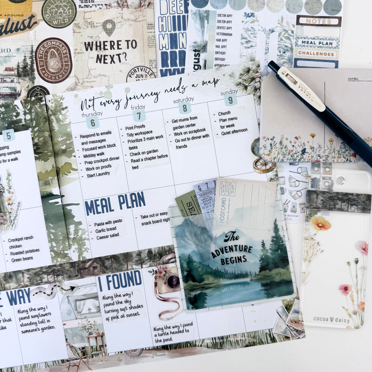 Planner Kit Subscription - Choose your insert or notebook - 1 month