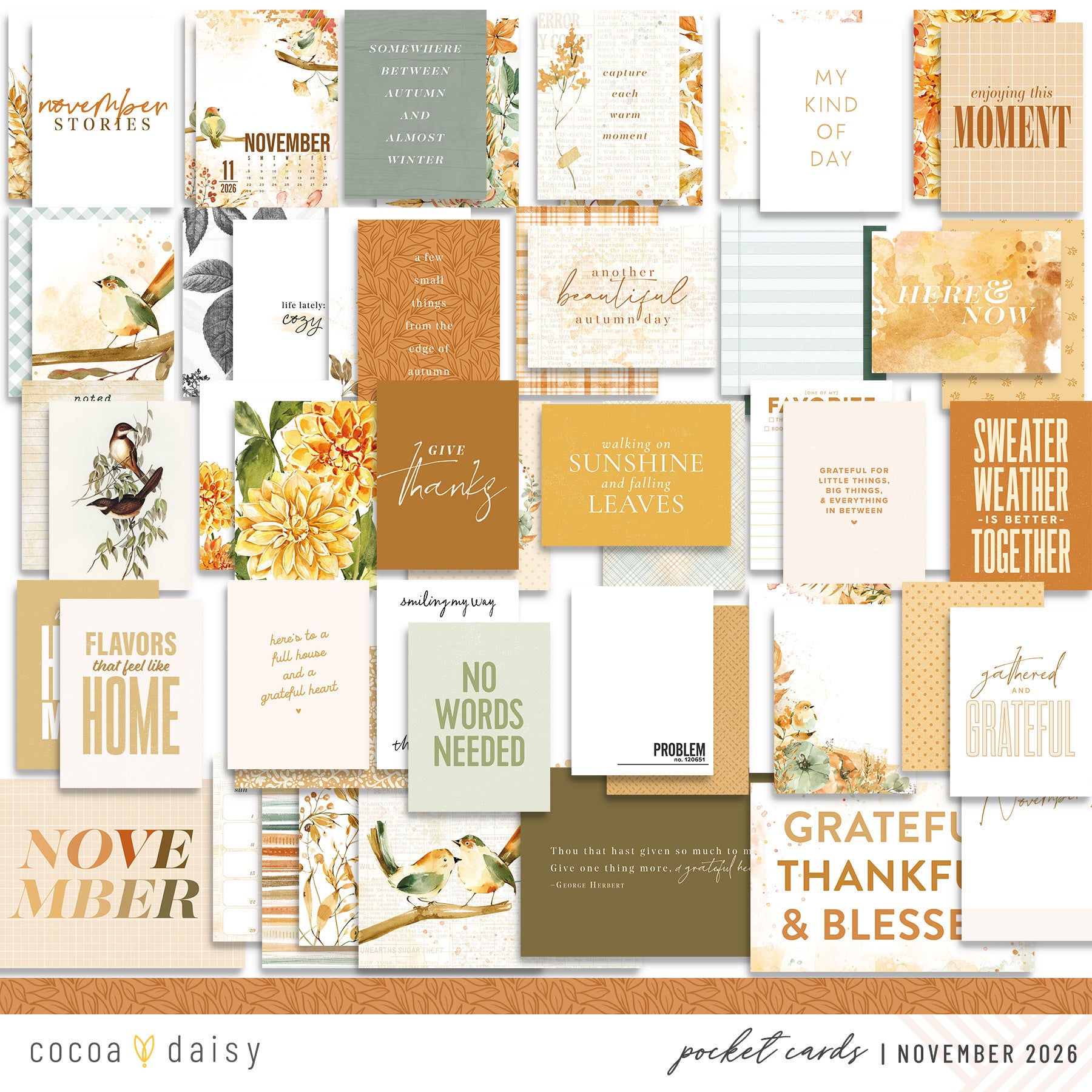 Memory Keeping Pocket Cards Subscription - 1 month