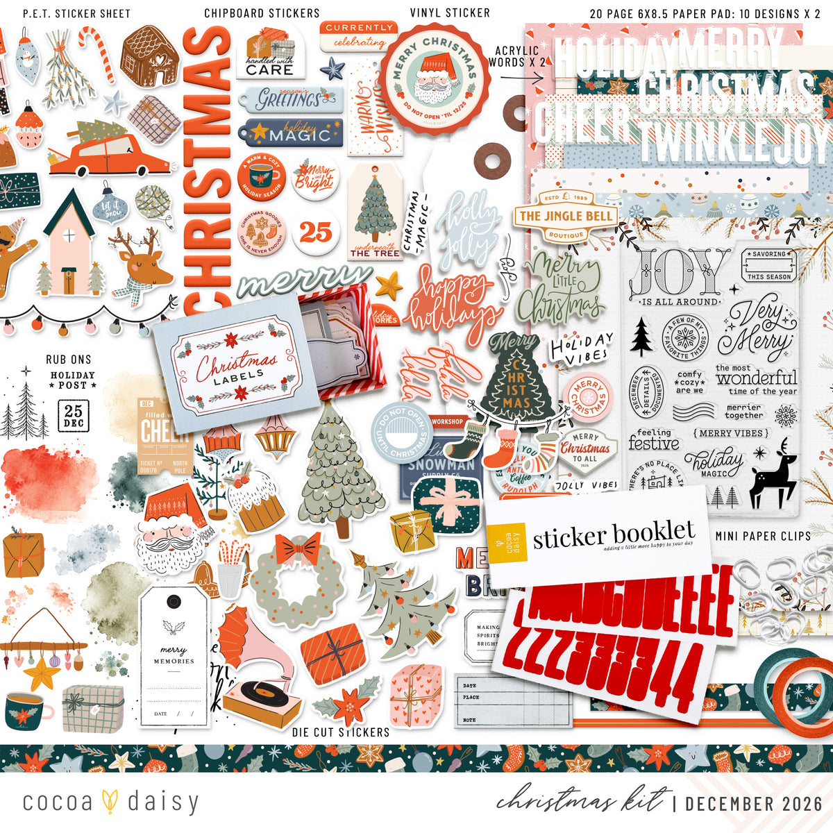 PREORDER: Christmas 2026 Bonus Kit + Sticker Bundle - December 2026