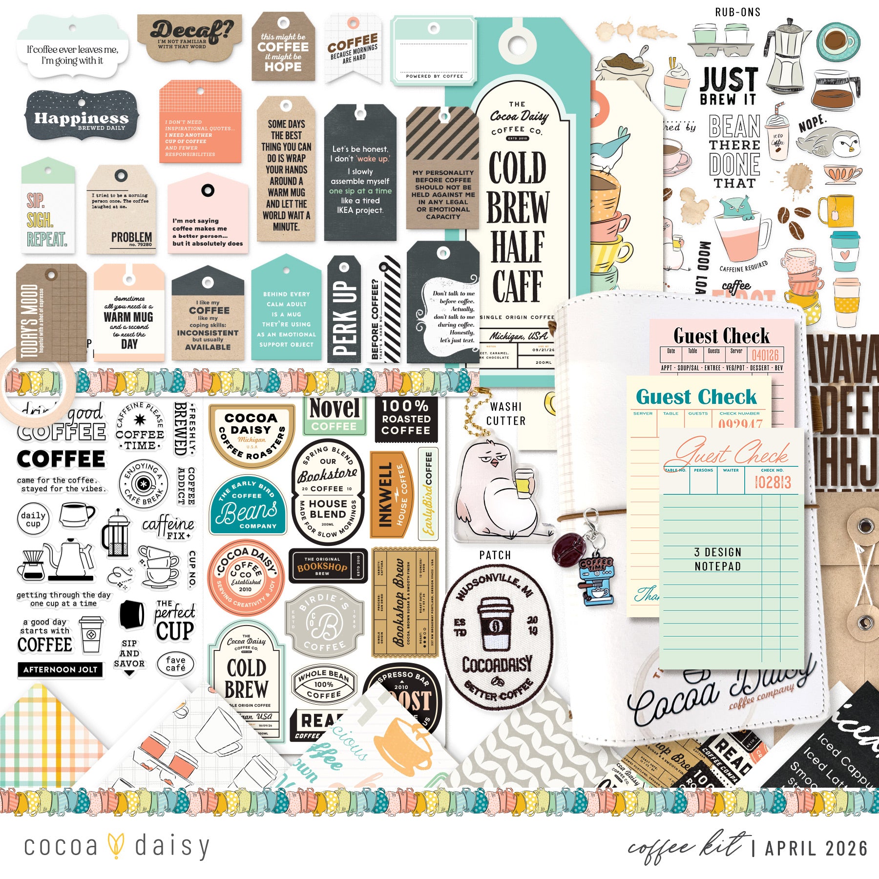 Coffee Bonus Kit + Sticker Kit Bundle 2026 (Coming Soon!)