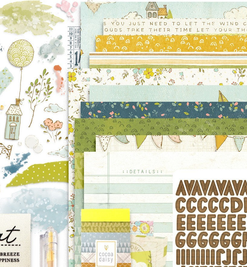 Where The Breeze Begins XL Pad of Patterned Paper From The Creative Kit - March 2026