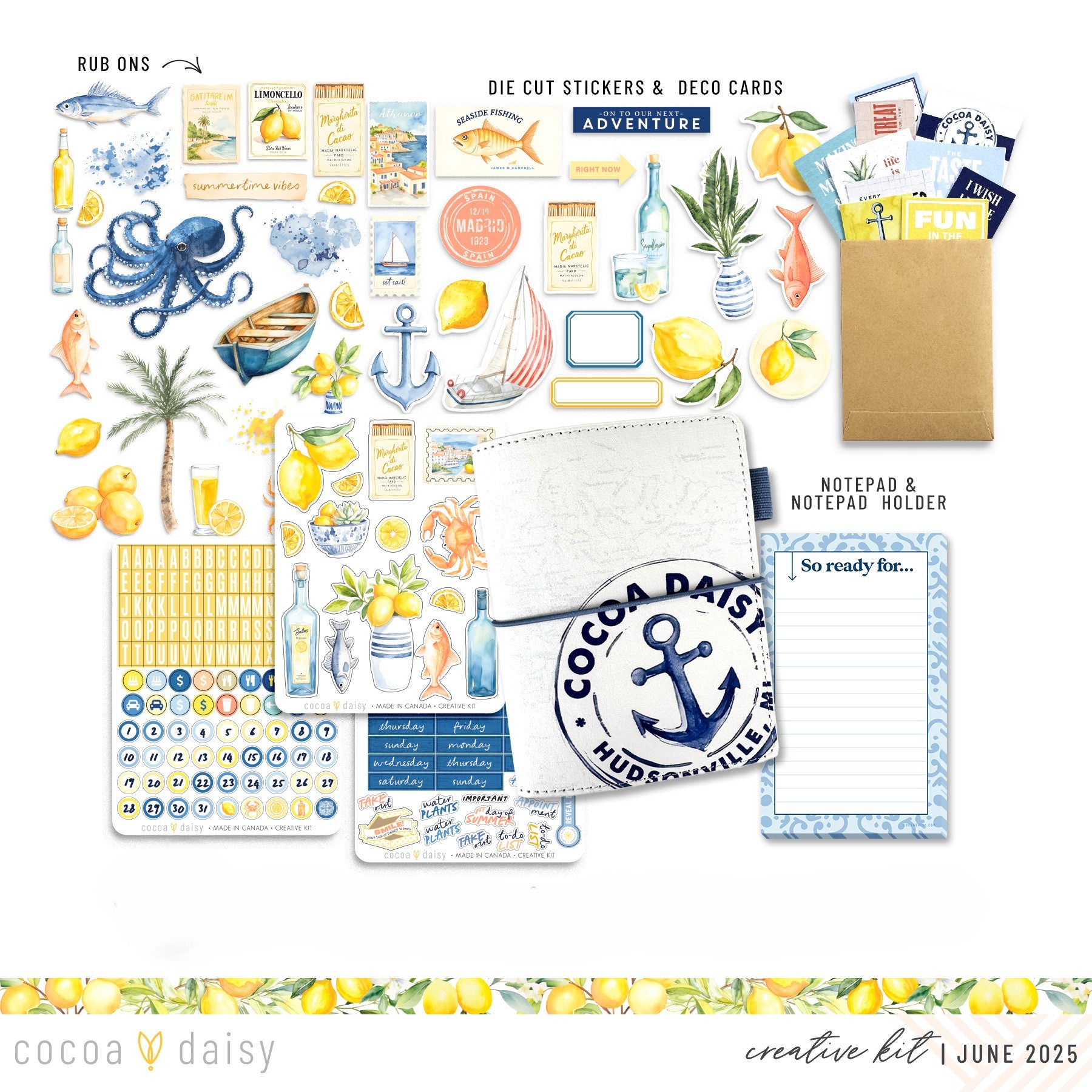Mediterranean Muse Creative Kit #2 - June 2025