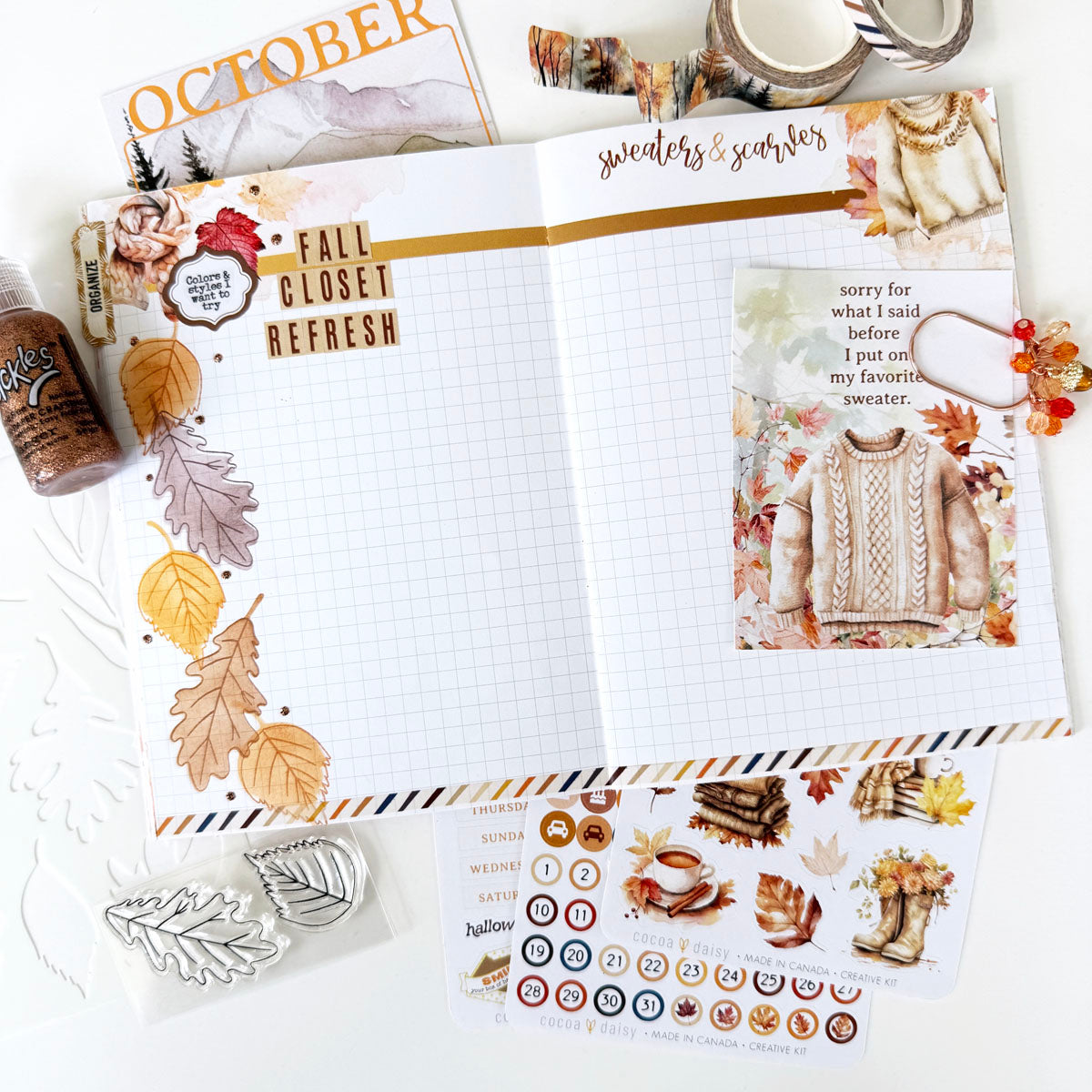 Cozy Season Creative Kit October 2024