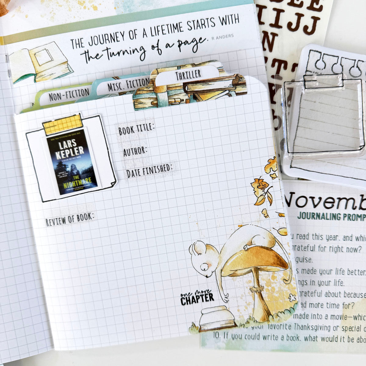 Chapters Deluxe Journaling Kit November 2024