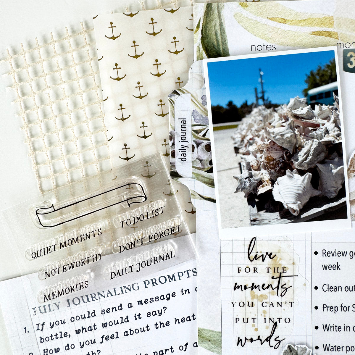Where The Sea Dreams Deluxe Journaling Kit- July 2025