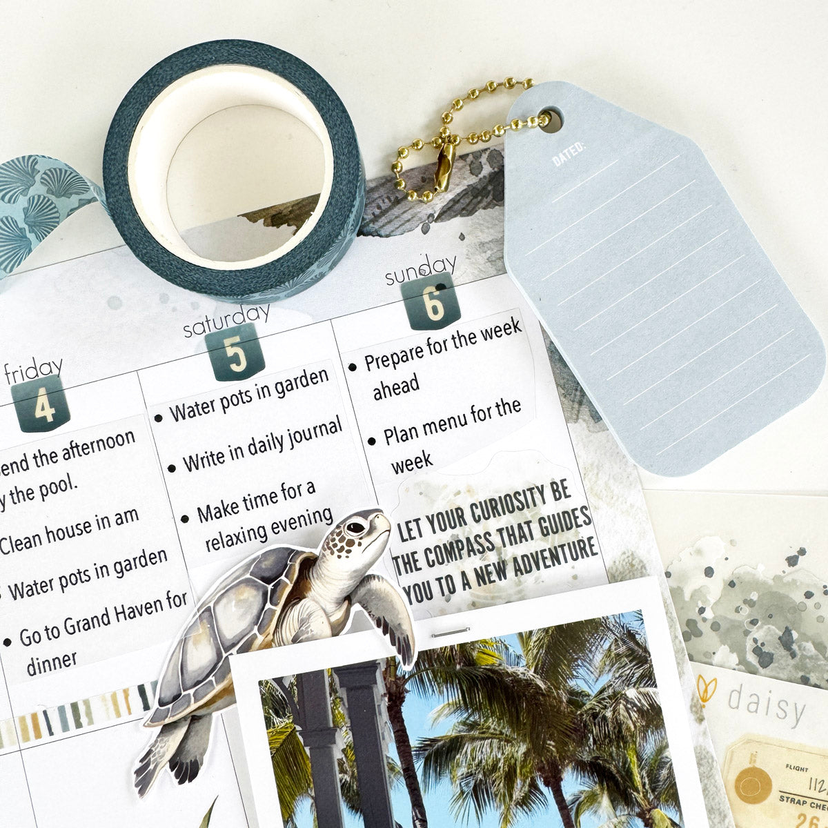 Where The Sea Dreams Deluxe Journaling Kit- July 2025