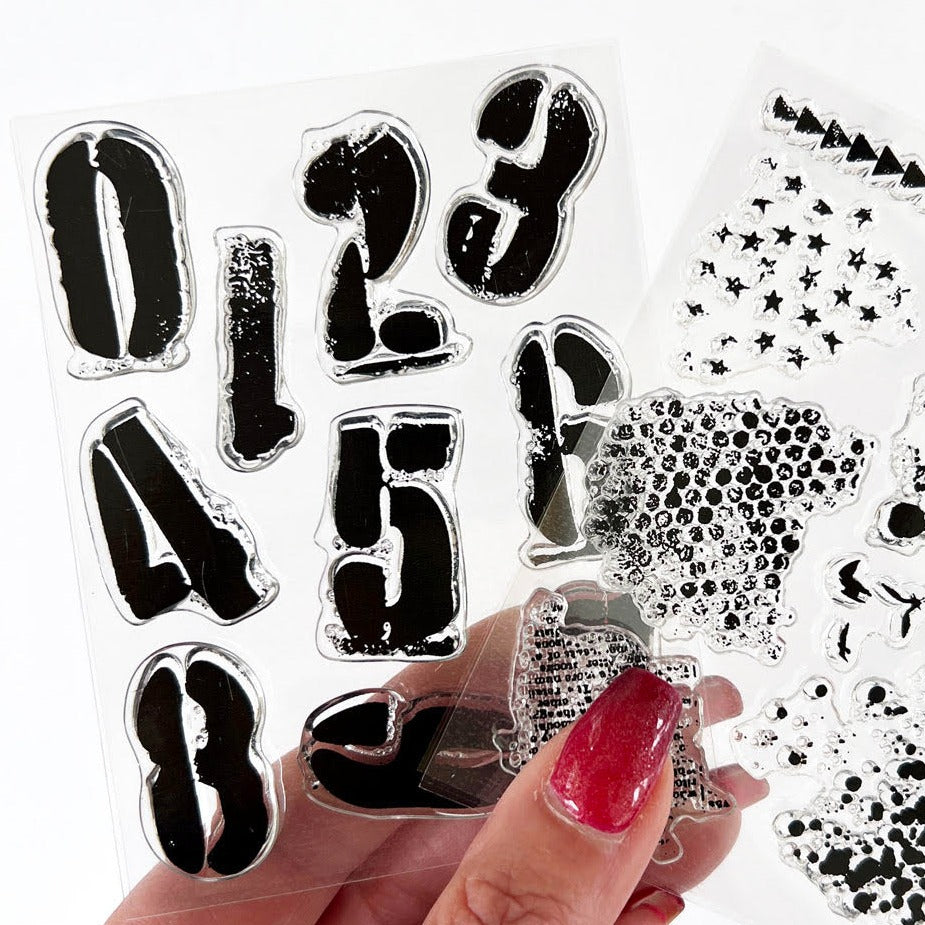 Daily Journal Numbers Stamp from the TNMK