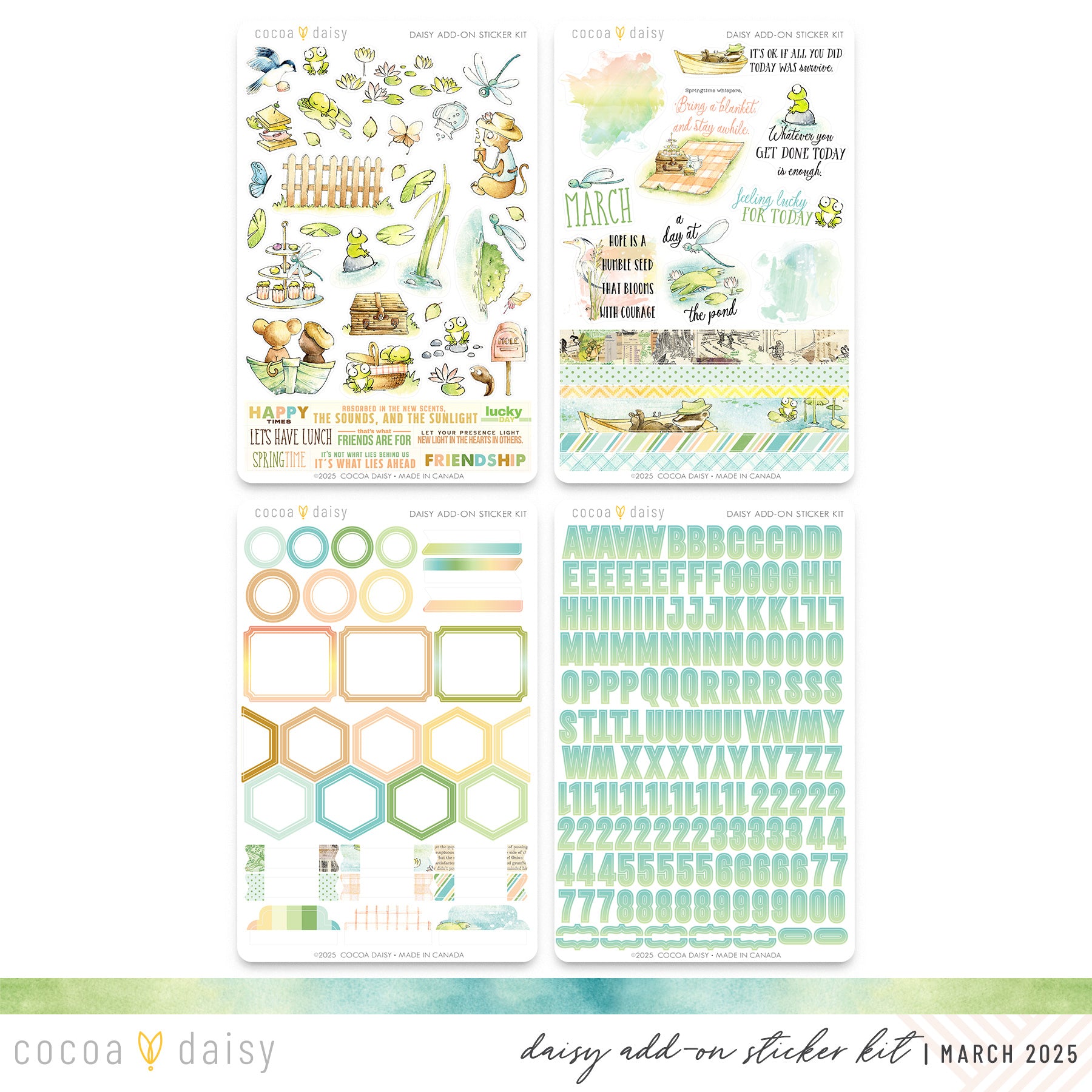 Daisy Add On Sticker Kit Subscription - 1 month