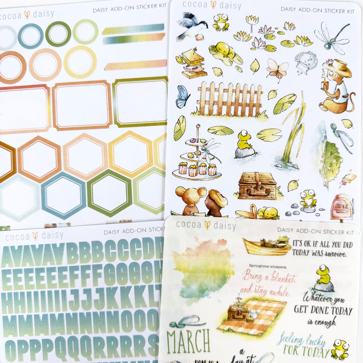 Daisy Add On Sticker Kit Subscription - 1 month