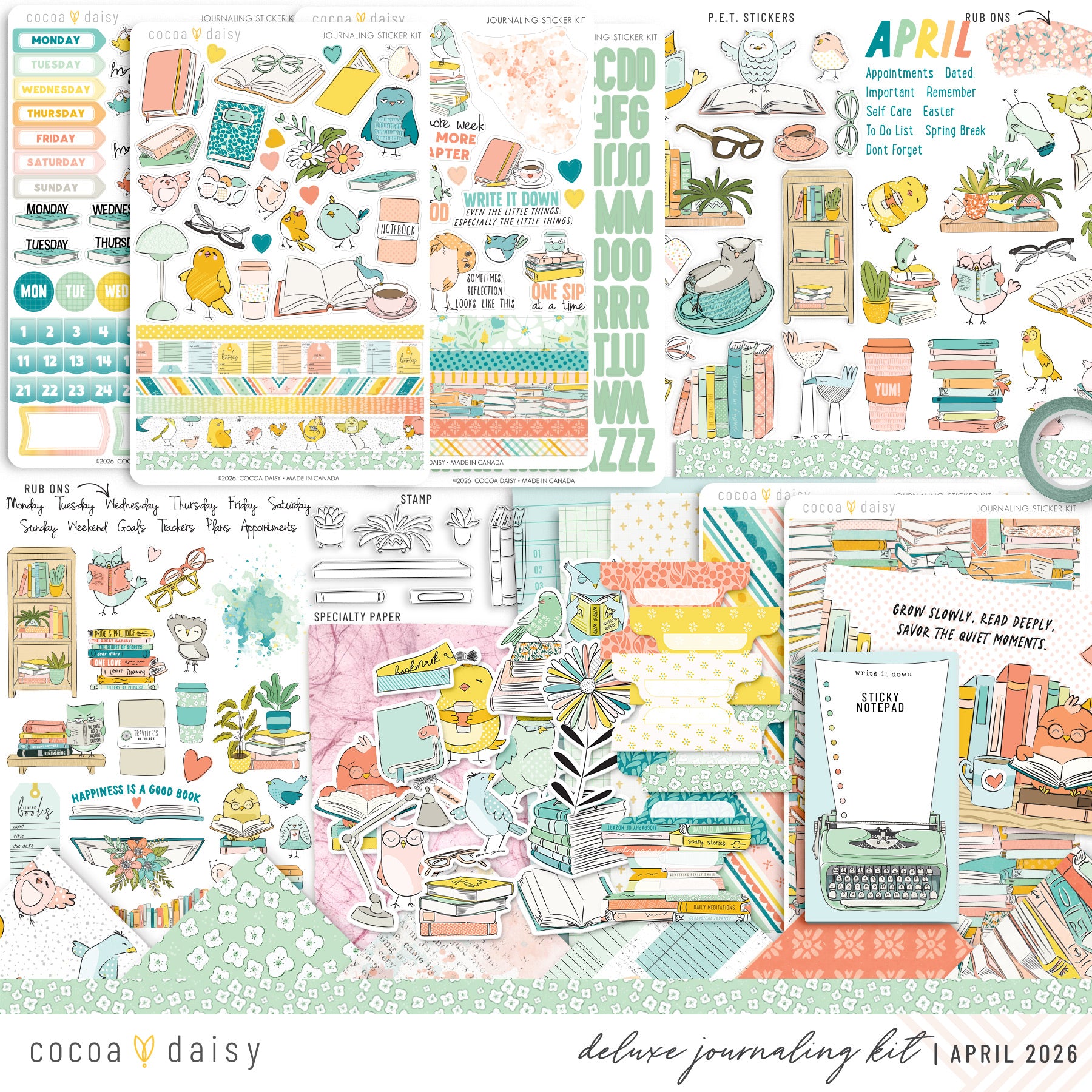 Deluxe Journaling Kit Subscription - 1 month