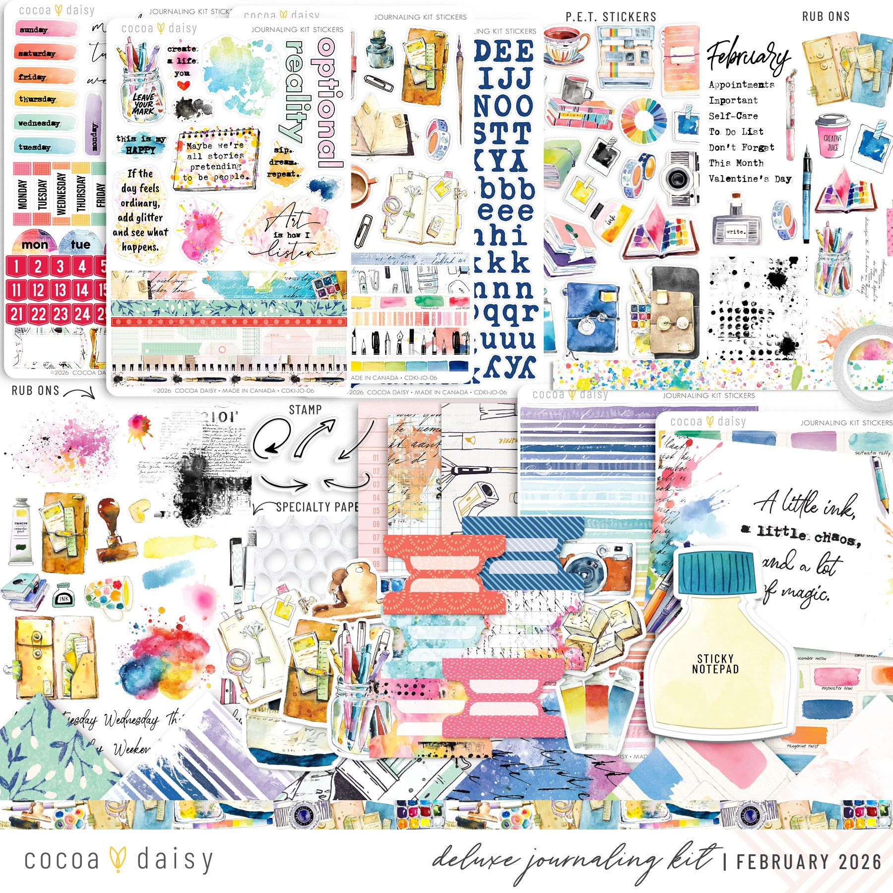 Deluxe Journaling Kit Subscription - 1 month