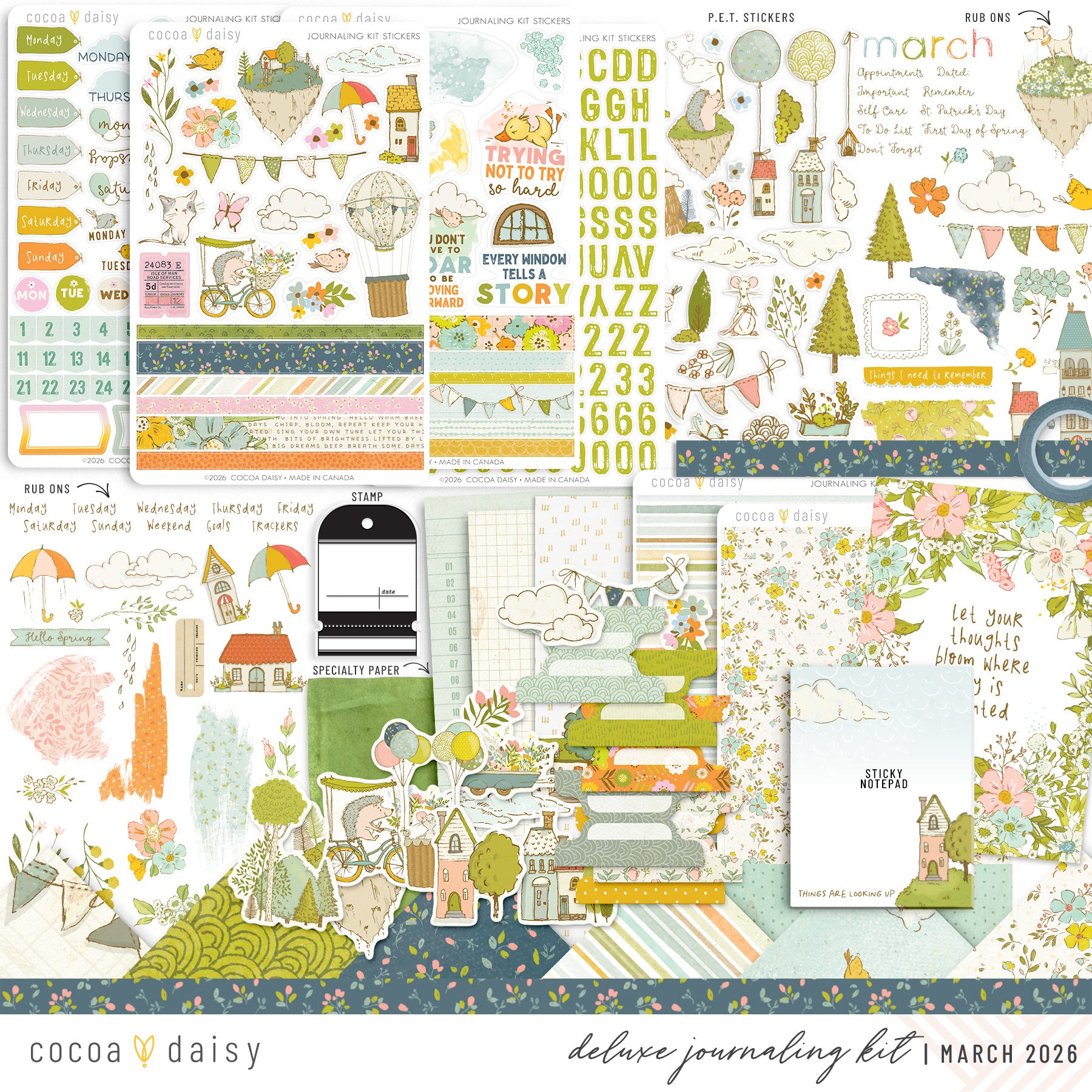 Deluxe Journaling Kit Subscription - 1 month