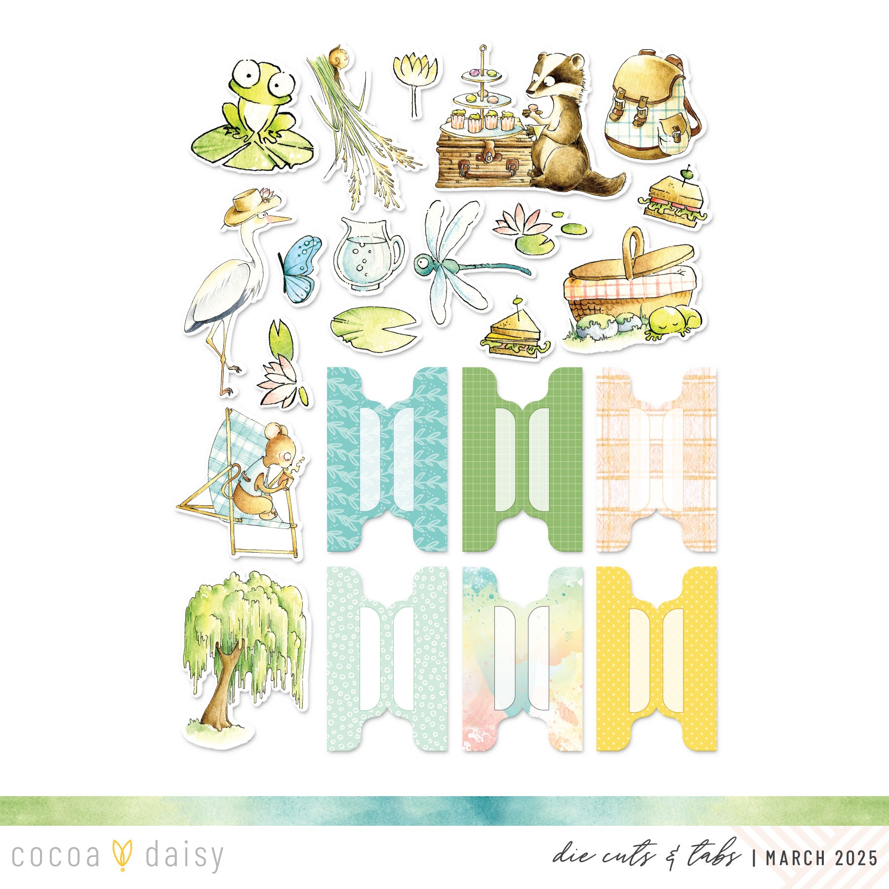 Willows Planner Kit - Choose your insert or notebook - March 2025