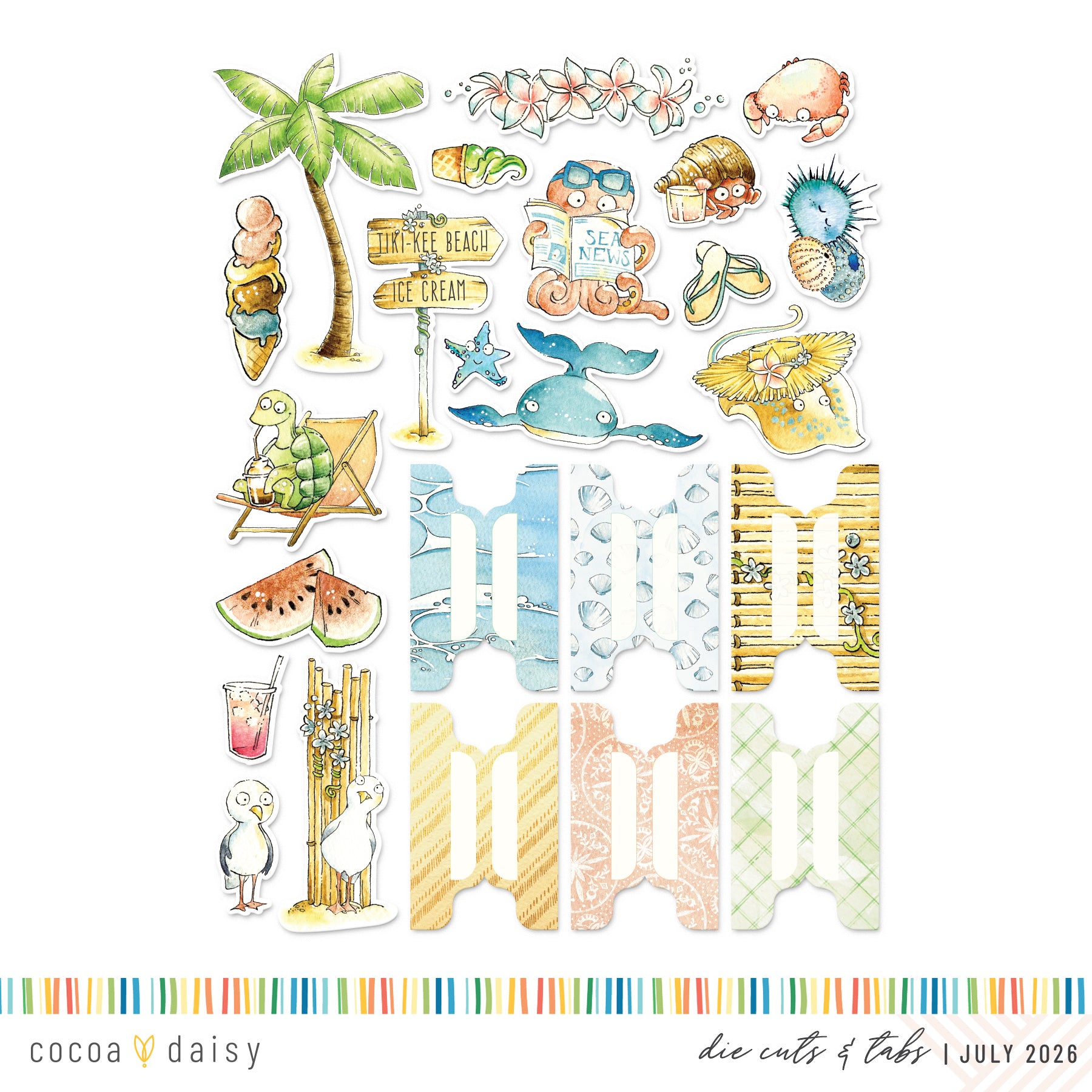 Coconut Cove Deluxe Journaling Kit- July 2026