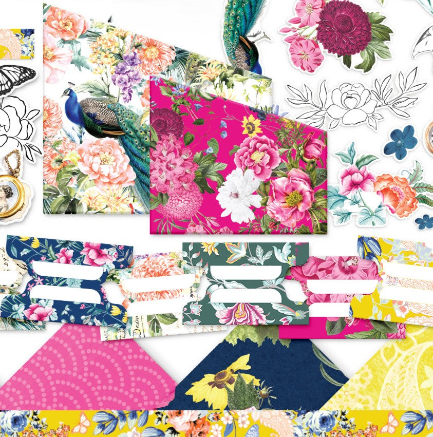 Penelope Die Cuts & Tabs from the Planner Kit - February 2025