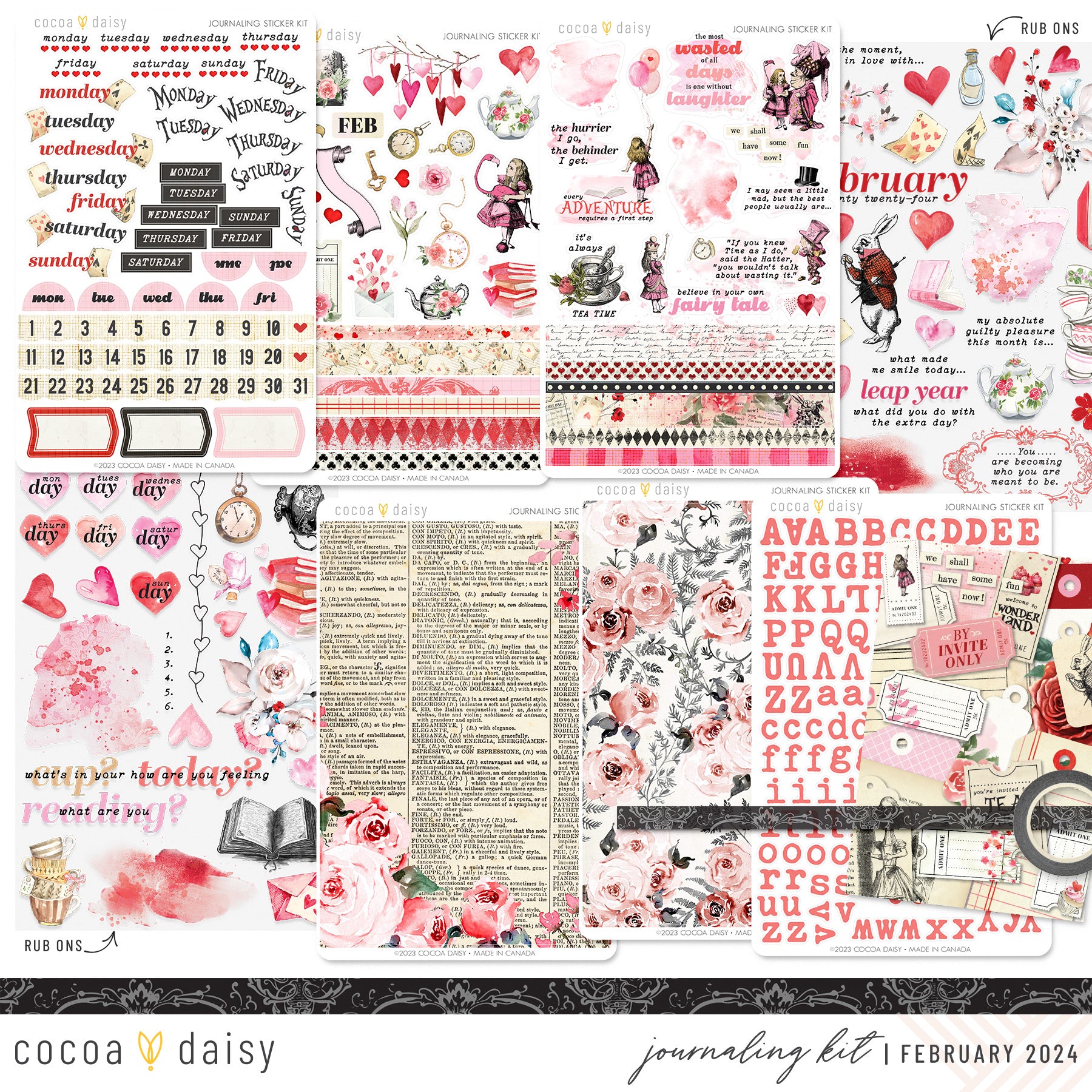 Limited Edition Kit featuring The Happy Ever Crafter – Cocoa Daisy